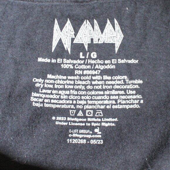 Def Leppard “Animal” Graphic Tee – Large - Picture 8 of 8